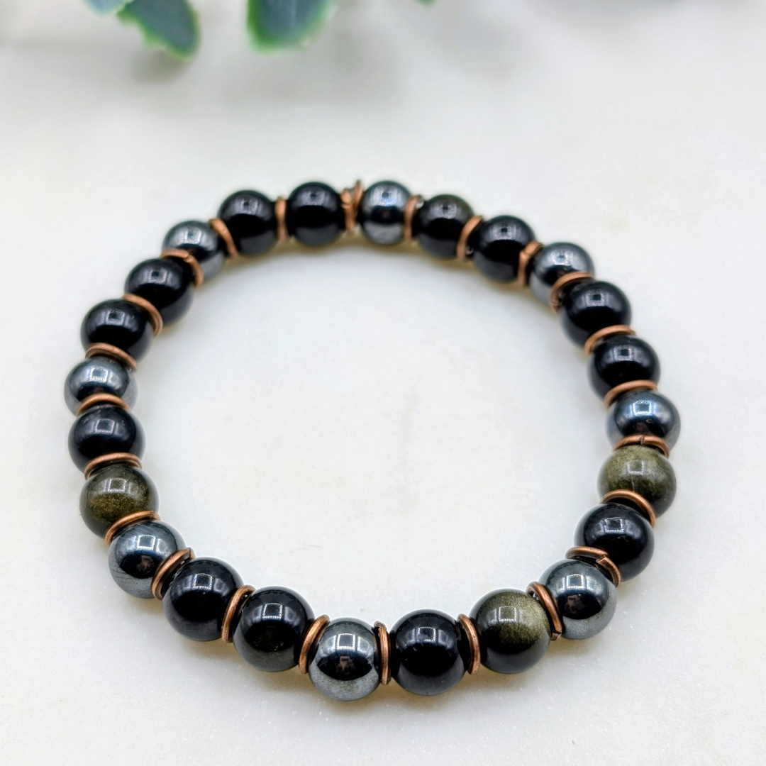 aura edelsteen armband