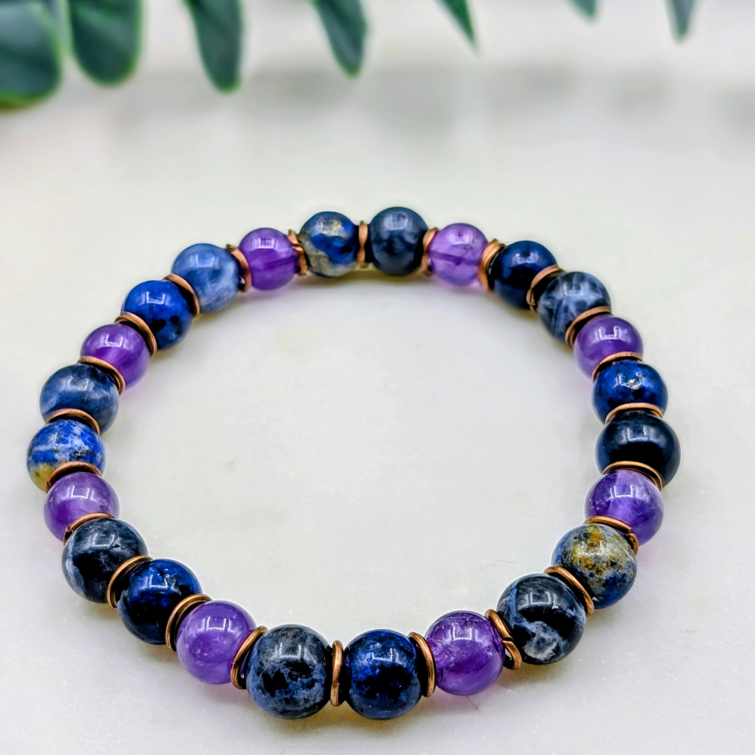 lapis lazuli edelsteen armband