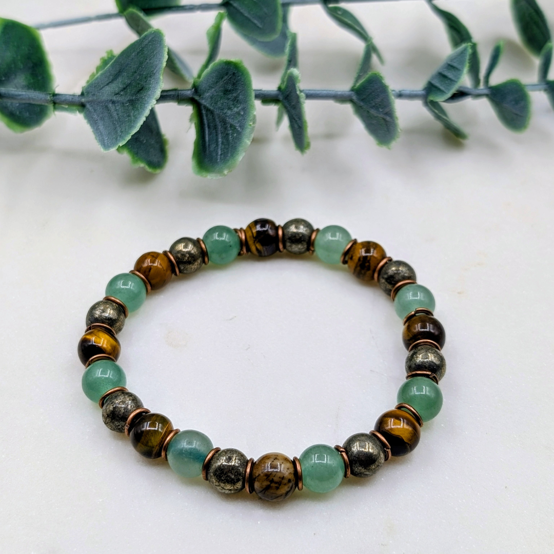 tijgeroog edelsteen armband